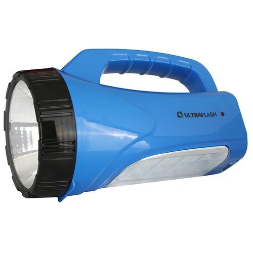 Ручной фонарь Ultraflash LED3818SM голубой/черный