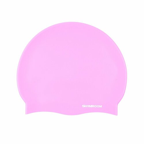 Силиконовая шапочка увеличенного размера SwimRoom 'SwimRoom L', цвет светло-розовый
