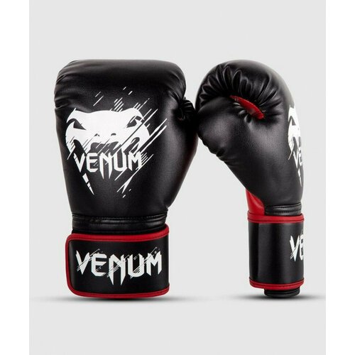 Боксерские перчатки детские Venum Contender 6oz черный, красный