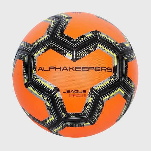 Футбольный мяч AlphaKeepers League Pro II 9406, размер 4, Оранжевый