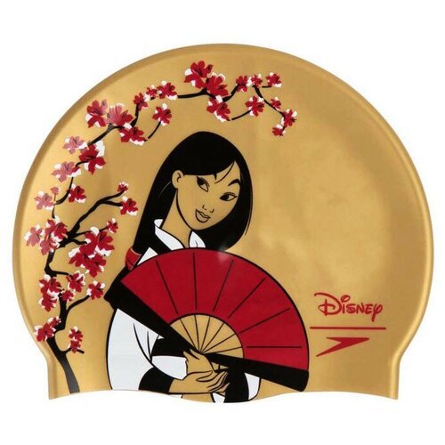 Шапочка для плав. дет. 'SPEEDO Disney Mulan Slogan Cap Jr', арт.8-08386D921, золотистый