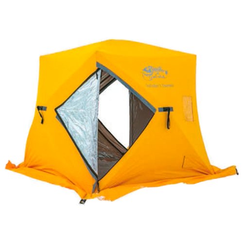 Палатка для рыбалки трёхместная Tramp IceFisher Thermo 3, желтый