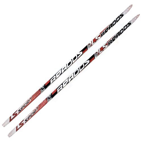 Беговые лыжи STC Brados LS Sport 3D без креплений, 200 см, черный/красный
