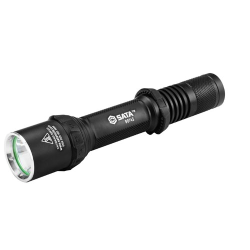 Фонарь (165мм.) светодиодный SATA Rechargeable Flashlight