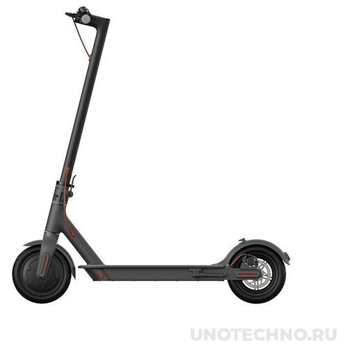 Детский 2-колесный электросамокат Xiaomi Mi Electric Scooter 1S, до 100 кг, черный матовый, CN