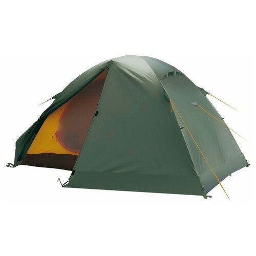 Палатка трекинговая двухместная Btrace Solid 2+, зеленый