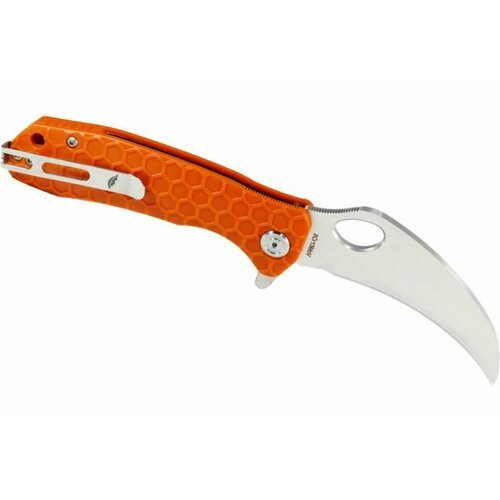 Нож Honey Badger Сlaw M с оранжевой рукоятью HB1157