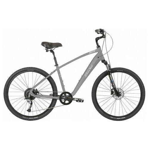 Городской велосипед Del Sol Lxi Flow 3 27.5 (2021) серый 17'