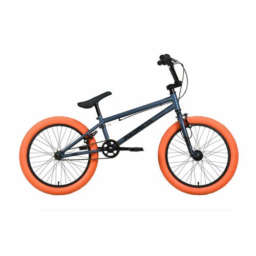 Велосипед Stark'22 Madness BMX 1 темно-синий/черный/мандариновый