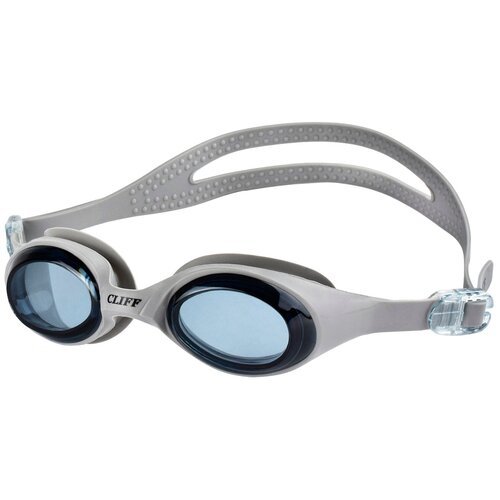 Очки для плавания взрослые CLIFF G2900, серые