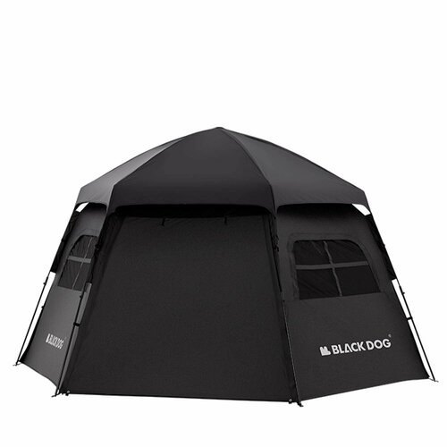 Палатка BlackDog Hexagonal Automatic Tent Black