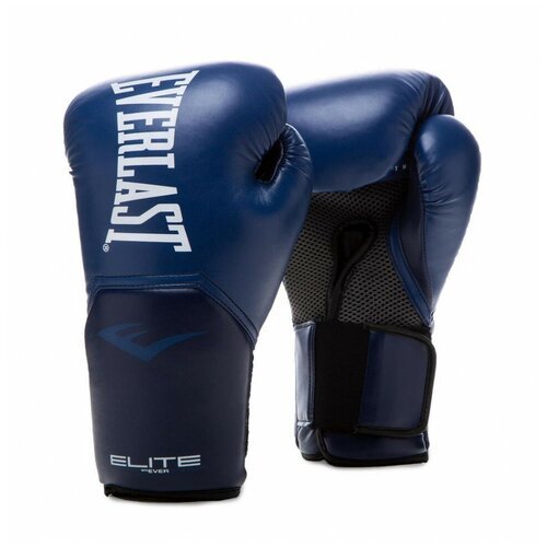 Перчатки тренировочные Everlast Elite ProStyle 8oz т. синие