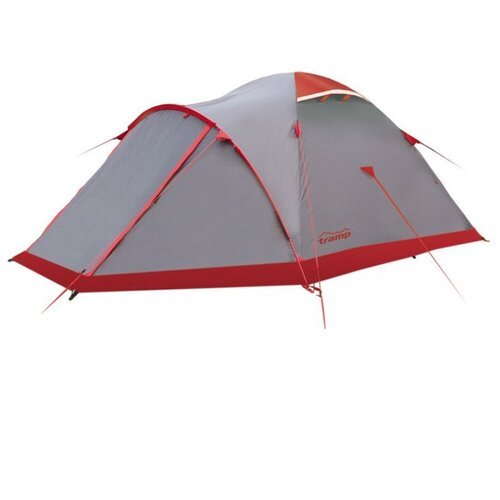 Палатка трекинговая двухместная Tramp MOUNTAIN 2 V2, серый