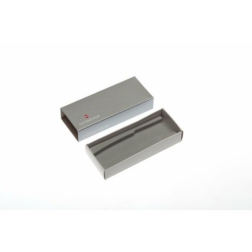Коробка для ножей VICTORINOX 111 мм толщиной до 3 уровней, картонная, серебристая Victorinox MR-4.0085