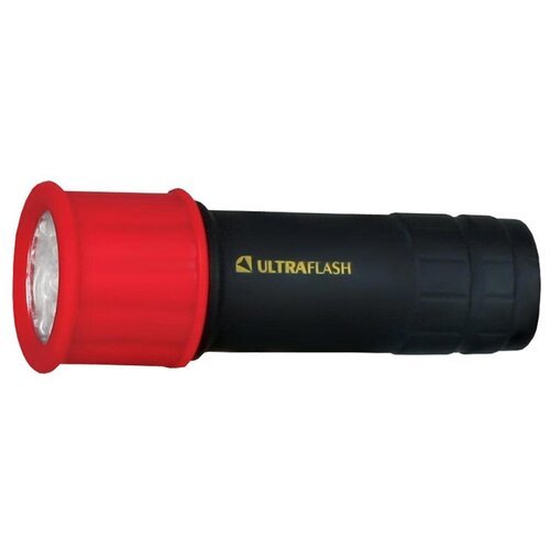 Ручной фонарь 1 шт. Ultraflash LED15001 черно-красный 1 шт.