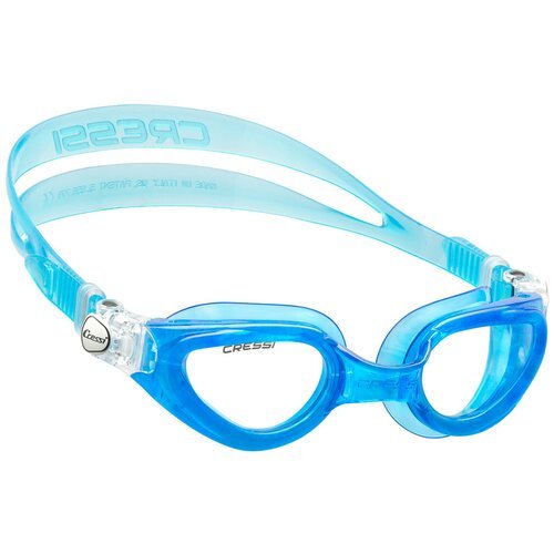 Очки для плавания CRESSI RIGHT, голубая рамка/голубой силикон