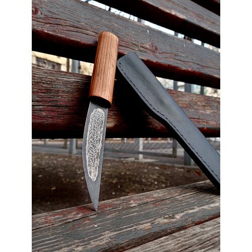 Нож 'Якутский', туристический / охотничий / разделочный нож ручной работы. лезвие 13 см.