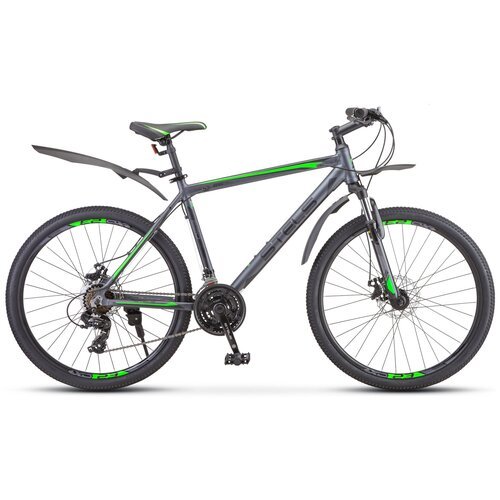 Горный (MTB) велосипед STELS Navigator 620 MD 26 V010 (2020) антрацитовый 17' (требует финальной сборки)