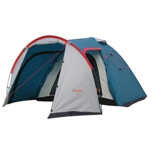 Палатка кемпинговая четырёхместная Canadian Camper RINO 4, royal