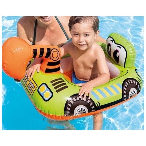 Детский надувной круг для плавания с сиденьем 86*58 см