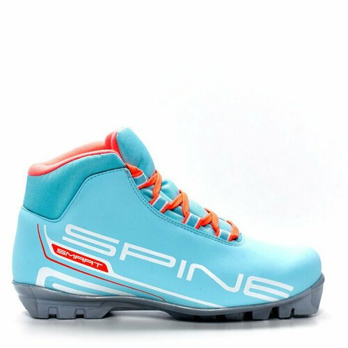 Лыжные ботинки SPINE SNS Smart Lady (457/6M) (бирюзовый/белый) (35)