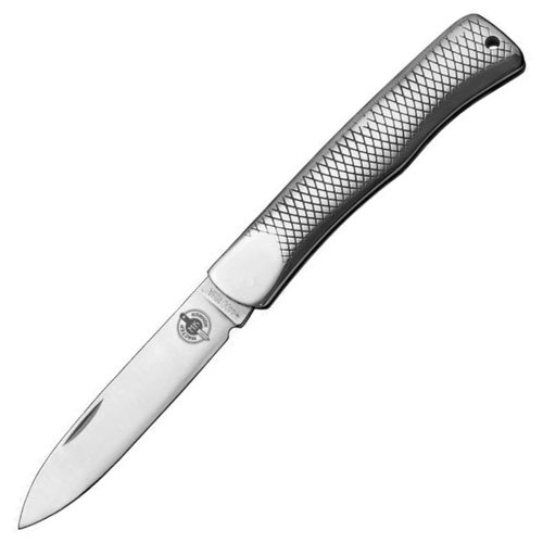 Складной нож Рыбак, сталь 420, рукоять сталь