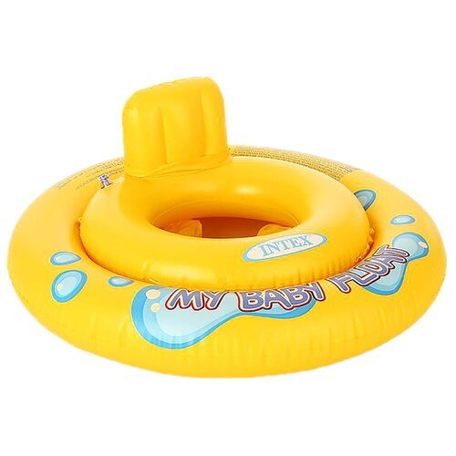 Круг для плавания My baby float, с сиденьем, d=67 см, от 1-2 лет, 59574NP INTEX