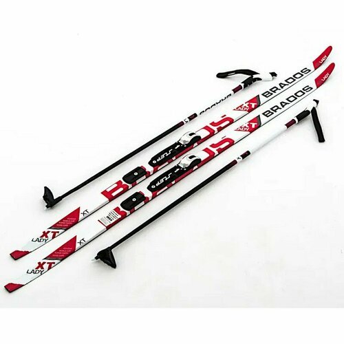 Лыжный комплект STC Brados XT Lady step (175 / NN75 / красный-белый-серый)