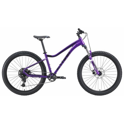 Горный велосипед Stark Tactic 27.4+ HD (2024) 16' Фиолетово-черный (154-164 см)