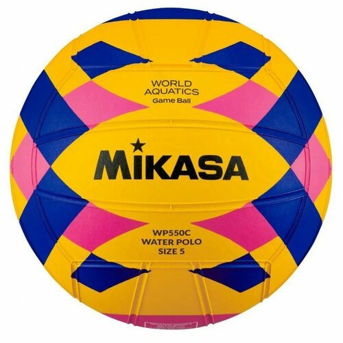 Мяч для водного поло MIKASA WP550C р.5, мужской, FINA Approved