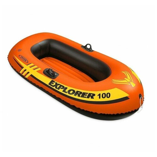 INTEX Надувная лодка Explorer-100 одноместная 147*84*36 см 58329