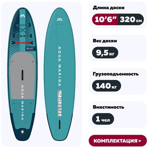 Сапборд Aqua Marina Beast 2023 10.6 sup board