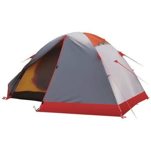 Палатка экстремальная двухместная Tramp PEAK 2 Alu, серый