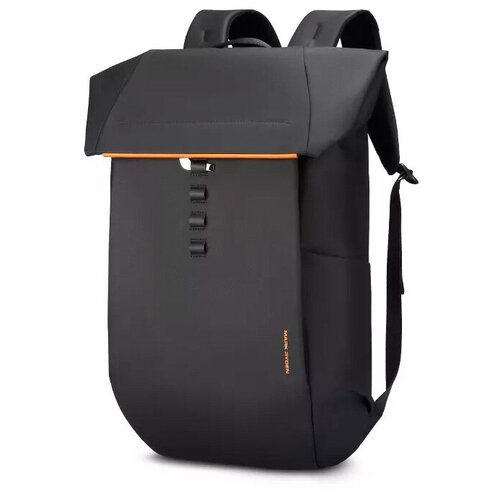 Рюкзак мужской городской дорожный вместительный 28л, для ноутбука 17'Mark Ryden MR2975 черный водонепроницаемый, тканевый, с изменяемым объемом
