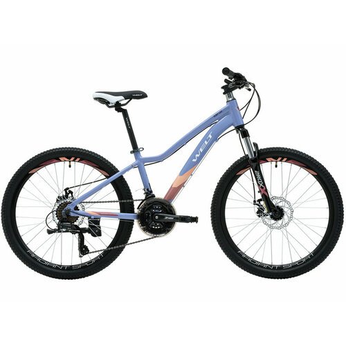 Подростковый велосипед Welt Floxy 1.0 D 24, год 2024, цвет Фиолетовый, ростовка 13