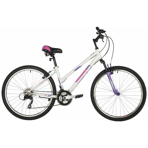 Велосипед FOXX 26' SALSA белый, сталь, размер 17'