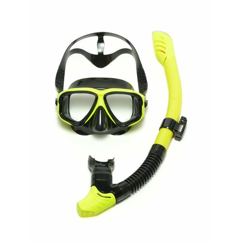 Профессиональная маска для ныряния с трубкой и плавания или сноркелинга