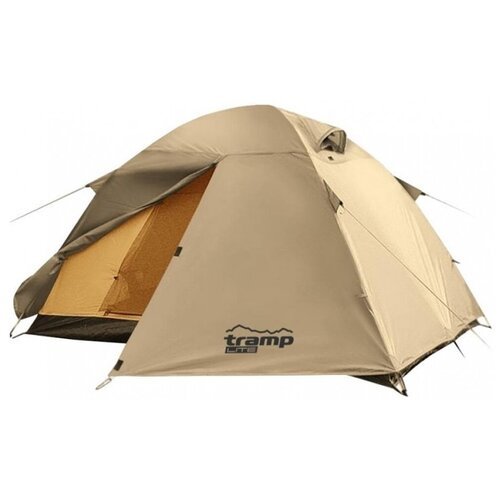 Палатка кемпинговая трёхместная Tramp Tourist 3, песочный