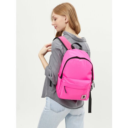 Рюкзак женский городской спортивный школьный маленький Rizziano, розовый