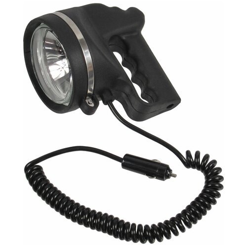 Ручной фонарь-прожектор, галогеновый, в брызгозащищенном, обрезиненном корпусе, 50 Вт