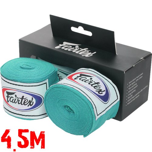 Боксёрские бинты Fairtex Mint Green 4,5 метра