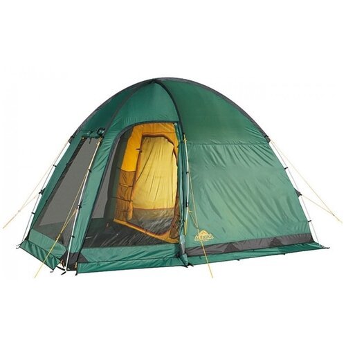 Палатка кемпинговая трёхместная Alexika Minnesota 3 Luxe, зеленый