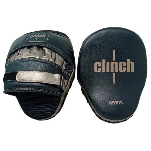 Лапы Clinch Shock Absorb Mitt черно-бронзовые