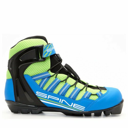 Лыжероллерные ботинки SPINE SNS Skiroll Combi (13) (синий/черный/салатовый) (45)