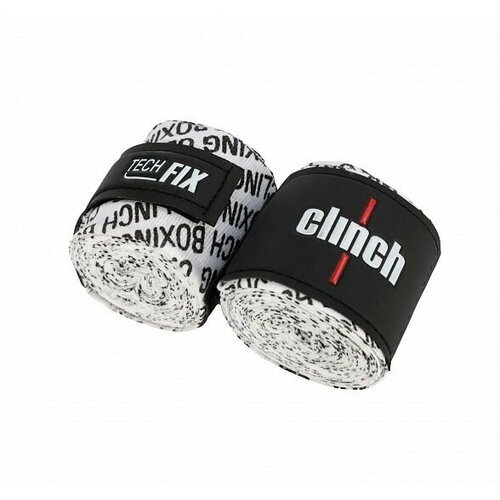 C140 Бинты эластичные Clinch Boxing Crepe Bandage Tech Fix белые - Clinch - Белый - 3,5 м.