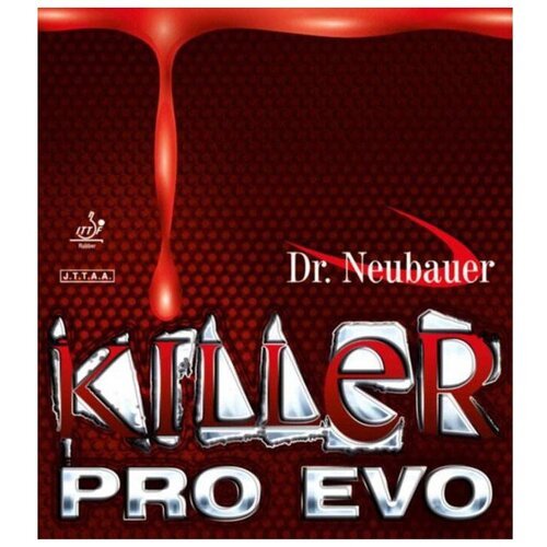 Накладка для н/тенниса Dr. Neubauer Killer Pro Evo, Red, 1.3