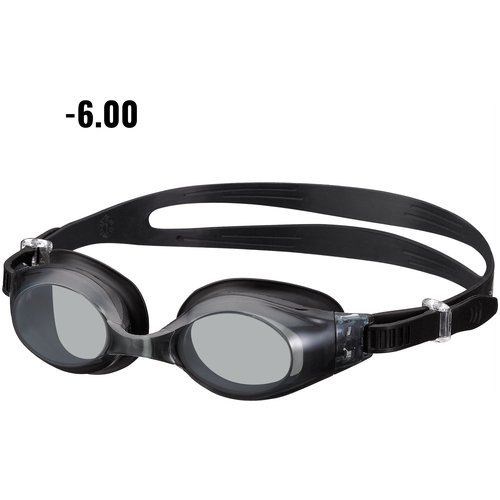 Очки для плавания с диоптриями VIEW Platina Swipe V-580ASA BK (-6.00)