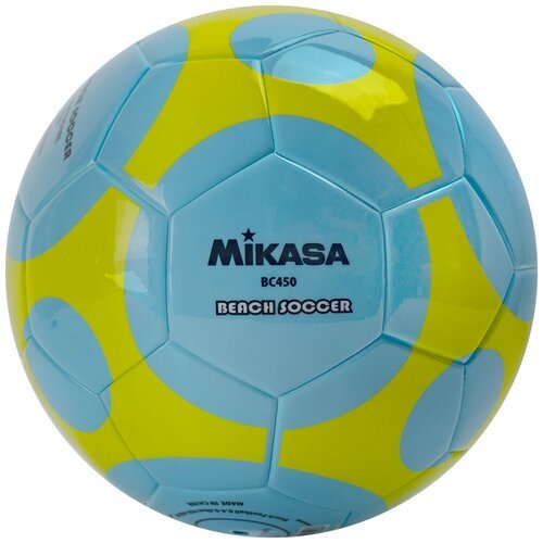 Мяч для пляжного футбола Mikasa BC450 5 Желтый/Голубой