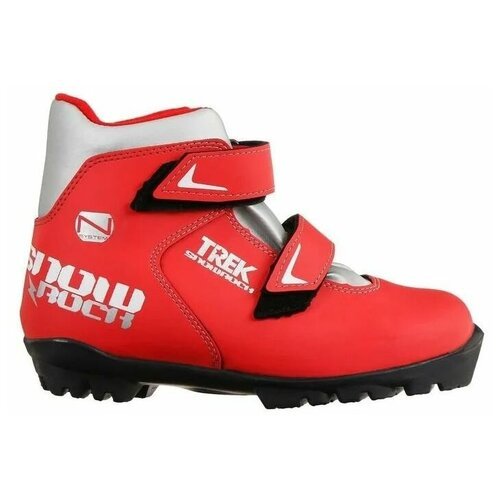 Ботинки лыжные TREK Snowrock3, NNN, красный