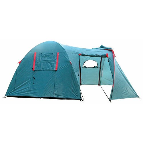 Палатка четырёхместная Tramp ANACONDA V2, зелeный